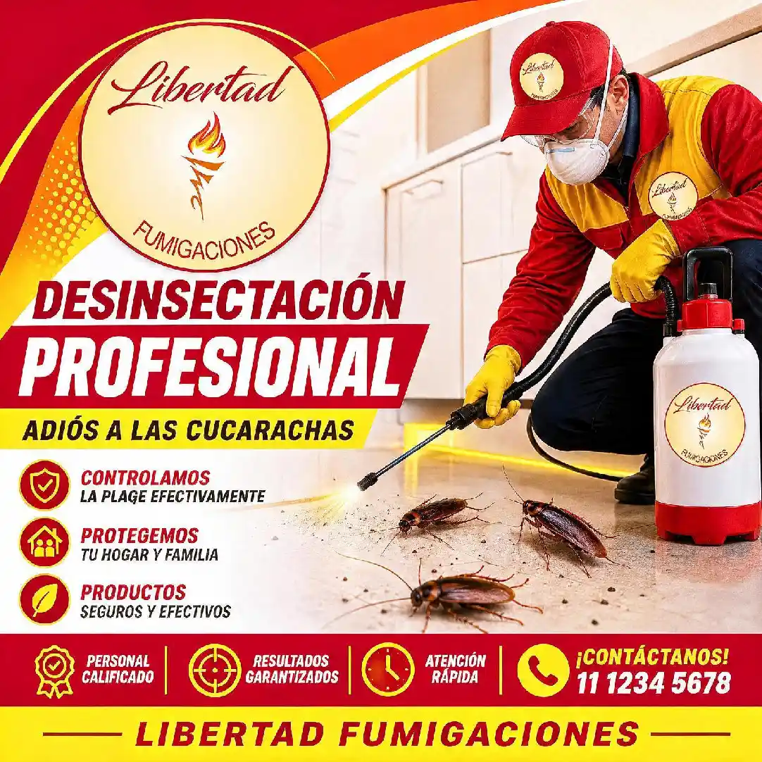 Control de plagas de cucarachas
