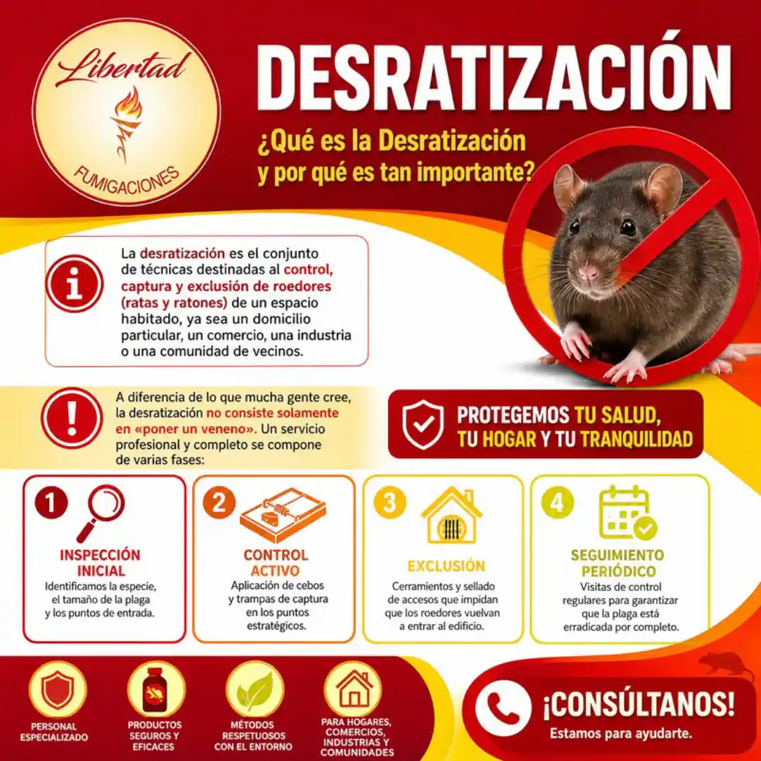 Desratización: La Guía Definitiva para Proteger tu Hogar, comercio e industria de Ratas y Ratones